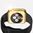 Cover Lusso Alluminio Laterale A01 per Apple iWatch 3 38mm Oro