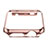 Cover Lusso Alluminio Laterale per Apple iWatch 2 38mm Rosa