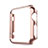 Cover Lusso Alluminio Laterale per Apple iWatch 2 42mm Rosa