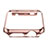 Cover Lusso Alluminio Laterale per Apple iWatch 3 38mm Rosa
