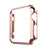 Cover Lusso Alluminio Laterale per Apple iWatch 3 42mm Rosa