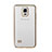 Cover Lusso Alluminio Laterale per Samsung Galaxy Note 4 SM-N910F Oro