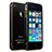 Cover Lusso Laterale Alluminio per Apple iPhone 4 Nero