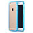 Cover Lusso Laterale Alluminio per Apple iPhone 6 Plus Cielo Blu