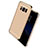 Cover Lusso Metallo Laterale e Plastica M02 per Samsung Galaxy S8 Plus Oro