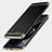 Cover Lusso Metallo Laterale e Plastica per Samsung Galaxy S8 Plus Nero