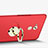 Cover Plastica Rigida Opaca con Anello Supporto A03 per Huawei Honor 6C Rosso