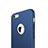 Cover Plastica Rigida Opaca con Anello Supporto per Apple iPhone 6S Blu