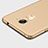 Cover Plastica Rigida Opaca con Anello Supporto per Huawei Enjoy 7 Plus Oro