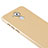 Cover Plastica Rigida Opaca con Anello Supporto per Huawei Honor 6C Oro
