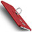 Cover Plastica Rigida Opaca con Anello Supporto per Huawei Mate 8 Rosso
