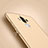 Cover Plastica Rigida Opaca con Anello Supporto per Huawei Mate 9 Oro