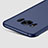Cover Plastica Rigida Opaca con Anello Supporto per Samsung Galaxy S8 Plus Blu