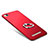 Cover Plastica Rigida Opaca con Anello Supporto per Xiaomi Redmi 4A Rosso