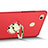 Cover Plastica Rigida Opaca con Anello Supporto per Xiaomi Redmi 4X Rosso