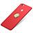 Cover Plastica Rigida Opaca con Anello Supporto per Xiaomi Redmi Note 5A Pro Rosso