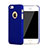 Cover Plastica Rigida Opaca con Foro per Apple iPhone 5 Blu