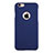 Cover Plastica Rigida Opaca con Foro per Apple iPhone 6S Blu