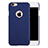 Cover Plastica Rigida Opaca con Foro per Apple iPhone 6S Plus Blu