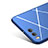Cover Plastica Rigida Opaca Line per Xiaomi Mi Note 3 Blu