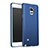 Cover Plastica Rigida Opaca M01 per Samsung Galaxy Note 4 Duos N9100 Dual SIM Blu