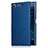 Cover Plastica Rigida Opaca M01 per Sony Xperia XZ1 Blu