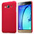 Cover Plastica Rigida Opaca M02 per Samsung Galaxy J3 (2016) J320F J3109 Rosso