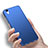 Cover Plastica Rigida Opaca M04 per Huawei Honor Holly 3 Blu