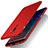 Cover Plastica Rigida Opaca M04 per Samsung Galaxy A6 Plus Rosso