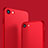 Cover Plastica Rigida Opaca M10 per Apple iPhone 7 Rosso
