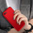 Cover Plastica Rigida Opaca M10 per Apple iPhone 8 Rosso