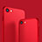 Cover Plastica Rigida Opaca M10 per Apple iPhone SE (2020) Rosso