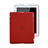 Cover Plastica Rigida Opaca per Apple iPad 2 Rosso