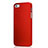 Cover Plastica Rigida Opaca per Apple iPhone 5 Rosso