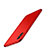 Cover Plastica Rigida Opaca per Apple iPhone Xs Rosso
