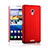 Cover Plastica Rigida Opaca per Huawei Ascend Mate 2 Rosso