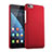 Cover Plastica Rigida Opaca per Huawei Honor 4X Rosso