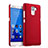 Cover Plastica Rigida Opaca per Huawei Honor 7 Dual SIM Rosso
