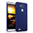 Cover Plastica Rigida Opaca per Huawei Mate 7 Blu