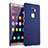 Cover Plastica Rigida Opaca per Huawei Mate S Blu