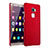 Cover Plastica Rigida Opaca per Huawei Mate S Rosso