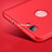 Cover Plastica Rigida Opaca per Huawei Nova Rosso