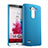 Cover Plastica Rigida Opaca per LG G3 Cielo Blu