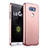 Cover Plastica Rigida Opaca per LG G5 Oro Rosa