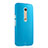 Cover Plastica Rigida Opaca per Motorola Moto X Style Cielo Blu