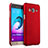 Cover Plastica Rigida Opaca per Samsung Galaxy Amp Prime J320P J320M Rosso