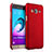 Cover Plastica Rigida Opaca per Samsung Galaxy J3 (2016) J320F J3109 Rosso