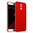 Cover Plastica Rigida Opaca per Samsung Galaxy J7 Plus Rosso