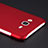 Cover Plastica Rigida Opaca per Samsung Galaxy J7 SM-J700F J700H Rosso
