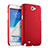 Cover Plastica Rigida Opaca per Samsung Galaxy Note 2 N7100 N7105 Rosso